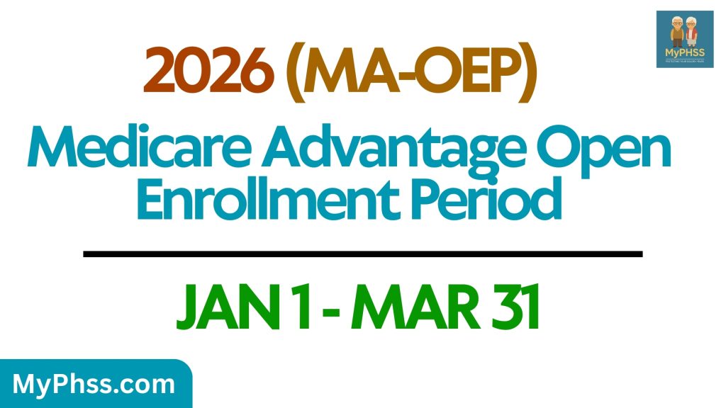 2026 Medicare Advantage Open Enrollment Period by MyPhss