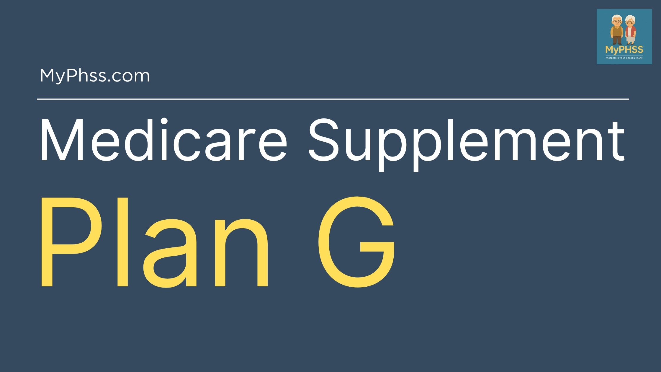 Medicare Supplement Plan G 2026 by MyPhss 8135390071